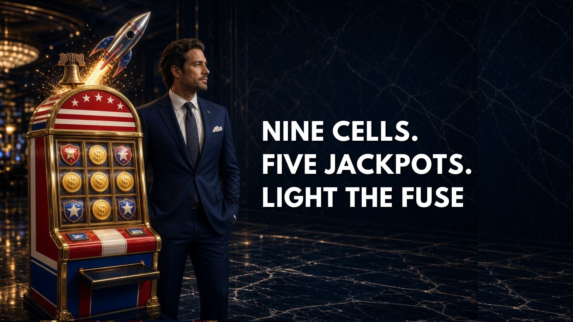 Liberty Rockets at Platinum Reels: Nudging Wilds, Coin Respins and Hold & Spin on a 3x3 Grid