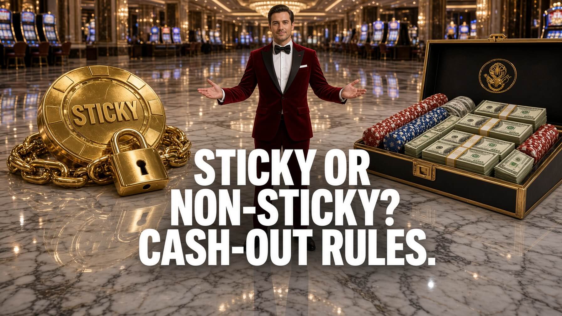 Sticky vs Non-Sticky Casino Bonuses Explained
